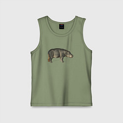 Детская майка Hippopotamus