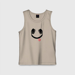 Детская майка Игривые наушники