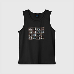 Детская майка Разнообразие глаз