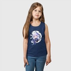 Майка детская хлопок Фокалорс, цвет: тёмно-синий — фото 2