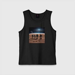 Детская майка На марсе