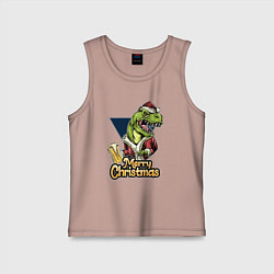 Детская майка Merry christmas holiday