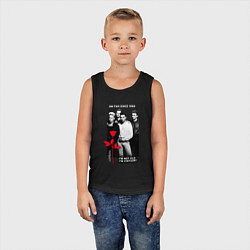 Майка детская хлопок Depeche Mode - Im vintage rose, цвет: черный — фото 2