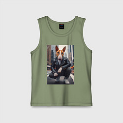 Детская майка Булли на улице Нью-Йорка - нейросеть