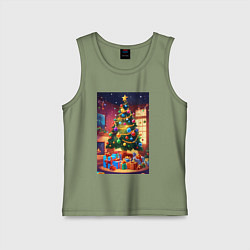 Детская майка Красочное рождество