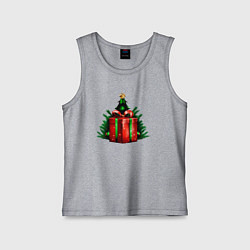 Детская майка Рождественский подарок