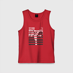 Майка детская хлопок Depeche Mode - SOTU merch, цвет: красный