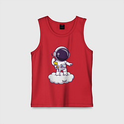 Детская майка Космонавт с молнией
