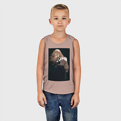 Майка детская хлопок Ведьма и чудовище Гидо, цвет: пыльно-розовый — фото 2