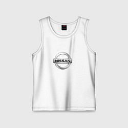 Детская майка Nissan logo