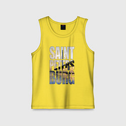 Детская майка Санкт-Петербург вантовый мост