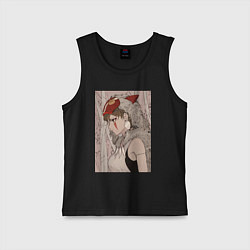 Майка детская хлопок Принцесса Мононоке San, цвет: черный