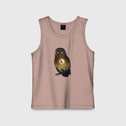 Детская майка Лунная совушка