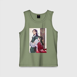 Майка детская хлопок Монолог фармацевта Маомао Жэньши служащий при импе, цвет: авокадо