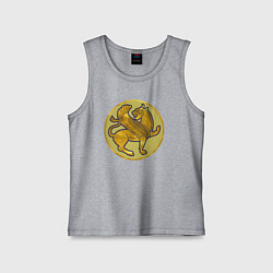 Майка детская хлопок Империя Сасанидов из Total War: Attila, цвет: меланж