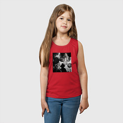 Майка детская хлопок House of the balloons, цвет: красный — фото 2