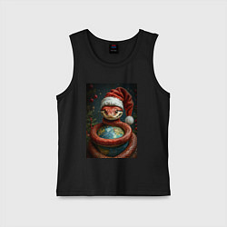 Детская майка Змея с колпаке