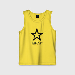 Майка детская хлопок Darina - star, цвет: желтый