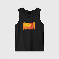 Майка детская хлопок Mickey 17, цвет: черный