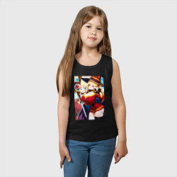 Майка детская хлопок Марин Китагава косплей Мегумин, цвет: черный — фото 2