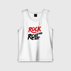 Детская майка Rock and roll star