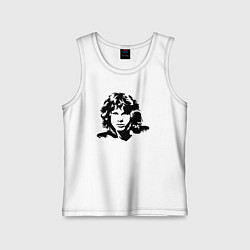 Майка детская хлопок The Doors - Джим Моррисон, цвет: белый
