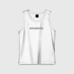 Майка детская хлопок Big bang sol, цвет: белый