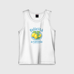 Детская майка Felicita a tavola