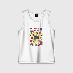 Детская майка Летние путешествия