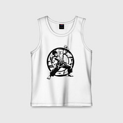 Детская майка Джиу-джитсу мускулистый боец