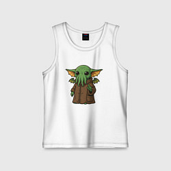 Детская майка Грогу - Ктулху