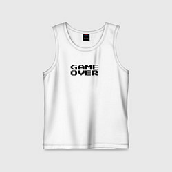 Детская майка Конец игры