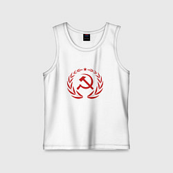 Детская майка Герб СССР серп и молот