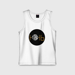 Детская майка Ночь и луна в ар деко стиле