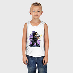 Майка детская хлопок Джон Уик, цвет: белый — фото 2