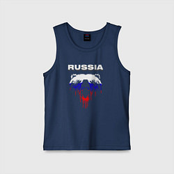 Детская майка Bear Russia