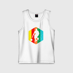 Детская майка Цвет баскетбола