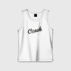 Детская майка Футбольный тренер