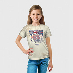 Футболка детская Team t-shirt 21, цвет: 3D-принт — фото 2