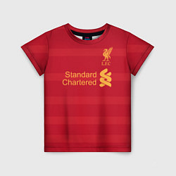 Футболка детская Liverpool FC: Standart Chartered, цвет: 3D-принт