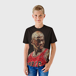 Футболка детская Michael Jordan, цвет: 3D-принт — фото 2