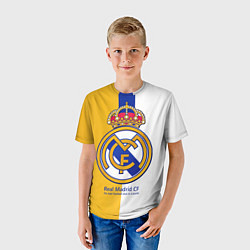 Футболка детская Real Madrid CF, цвет: 3D-принт — фото 2