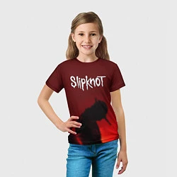 Футболка детская Slipknot Shadows, цвет: 3D-принт — фото 2