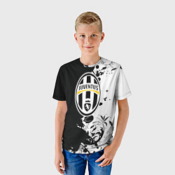 Футболка детская Juventus4, цвет: 3D-принт — фото 2
