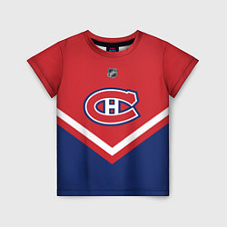 Футболка детская NHL: Montreal Canadiens, цвет: 3D-принт