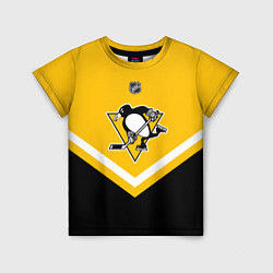 Футболка детская NHL: Pittsburgh Penguins, цвет: 3D-принт