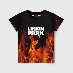 Футболка детская Linkin Park: Hell Flame, цвет: 3D-принт