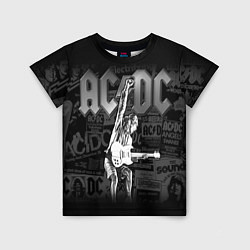 Футболка детская AC/DC: Rock You, цвет: 3D-принт