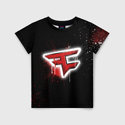 Футболка детская FaZe Clan: Black collection, цвет: 3D-принт