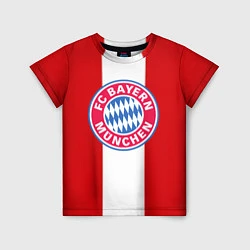 Футболка детская Bayern FC: Red line, цвет: 3D-принт
